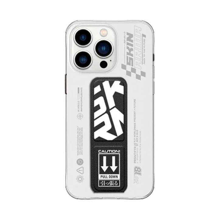 SkinArma Apex iPhone 15 Pro Max Grip-Stand Cover - Black - Tashqila SkinArma Apex iPhone 15 Pro Max Grip-Stand Cover - Black - Tashqila